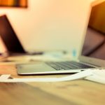 two laptops Managed social media for healthcare professionals